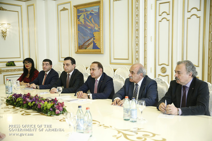 Վարչապետն ընդունել է իտալական Ա. Ջեմելլի համալսարանական հիվանդանոց հիմնադրամի նախագահին