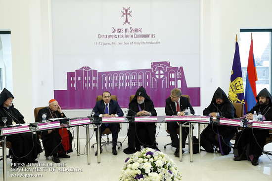 Վարչապետը մասնակցել է «Ճգնաժամը Սիրիայում. մարտահրավերներ հավատքի համայնքների համար» միջազգային խորհ