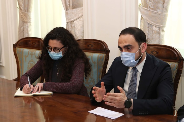 Փոխվարչապետ Տիգրան Ավինյանն ընդունել է ՀՀ-ում ՄԱԿ-ի Զարգացման ծրագրի մշտական ներկայացուցչին