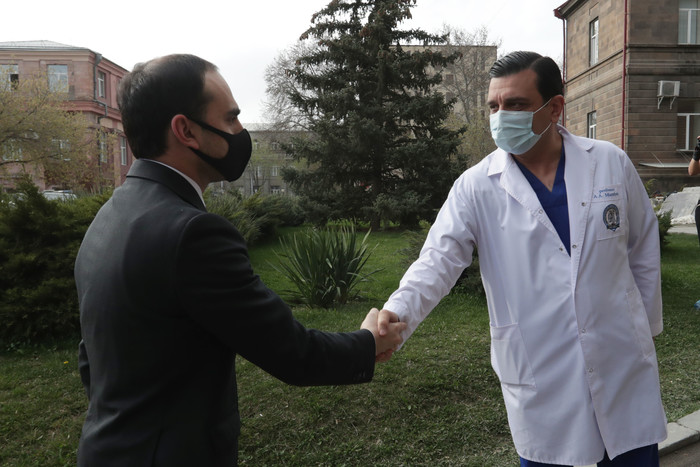 Փոխվարչապետն այցելել է Հայրենիքի պաշտպանի վերականգնողական կենտրոն