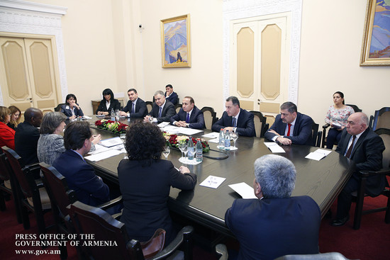 Վարչապետն ընդունել է Համաշխարհային բանկի տարածաշրջանային փոխնախագահին