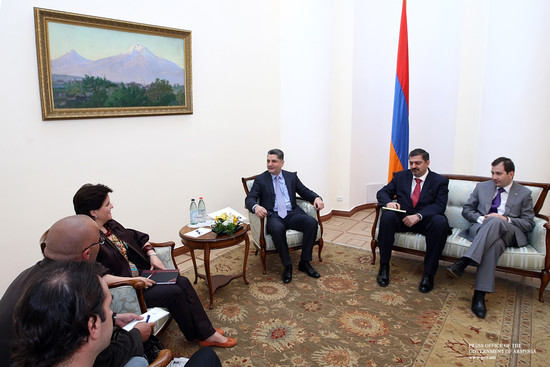 Տիգրան Սարգսյանն ԱՄՀ մշտական ներկայացուցչի հետ քննարկել է երկկողմ փոխգործակցությունը