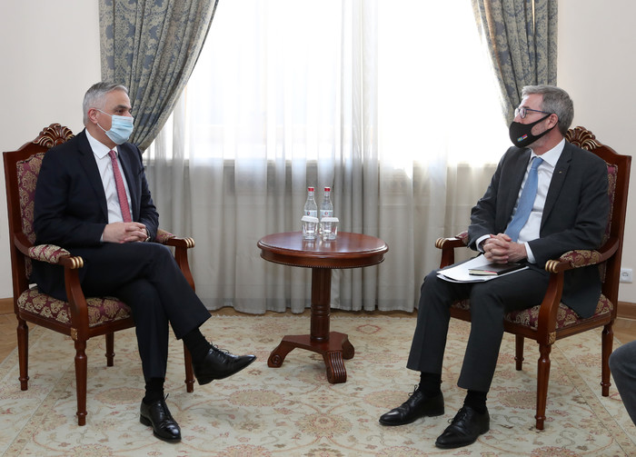 Փոխվարչապետ Մհեր Գրիգորյանն ընդունել է Շվեդիայի դեսպանին