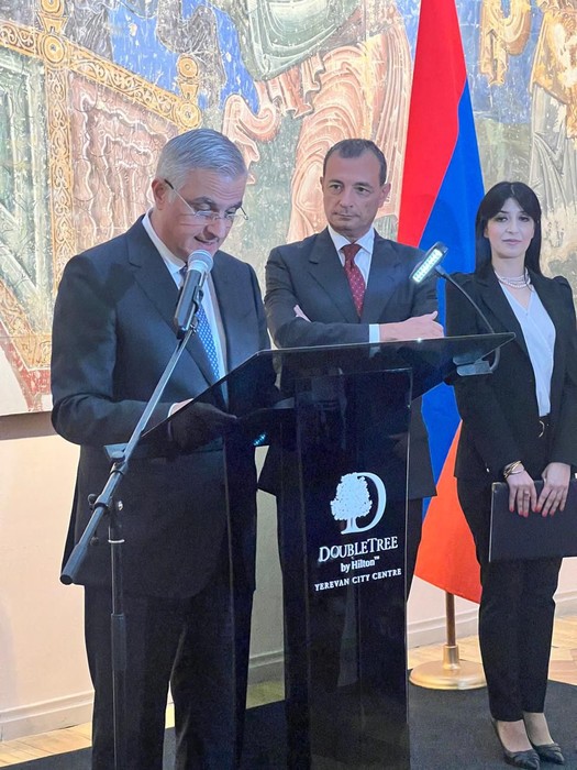 Փոխվարչապետ Մհեր Գրիգորյանը մասնակցել է Իտալիայի Ազգային տոնի առթիվ կազմակերպված հանդիսավոր միջոցառմ