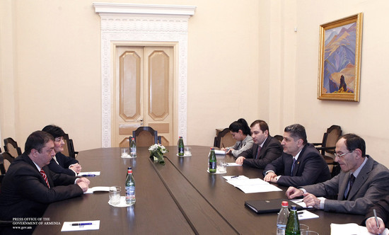 Վարչապետն ընդունել է Վրաստանի դեսպանին
