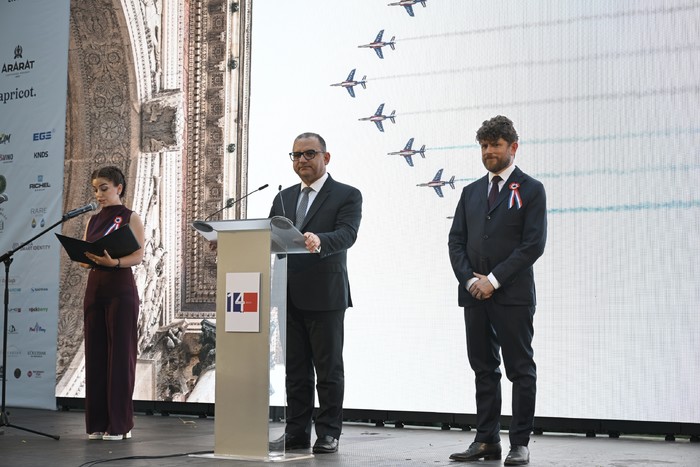 Փոխվարչապետ Տիգրան Խաչատրյանը մասնակցել է Ֆրանսիայի Հանրապետության Ազգային տոնի առթիվ կազմակերպված մ