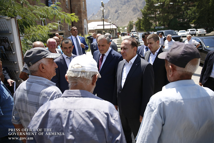 Վարչապետն այցելել է Մեղրիի տարածաշրջան