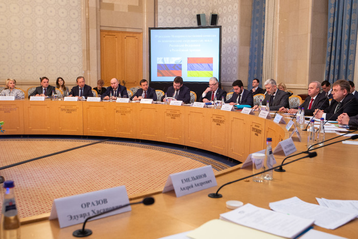 Մոսկվայում կայացել է հայ-ռուսական միջկառավարական հանձնաժողովի 19-րդ նիստը