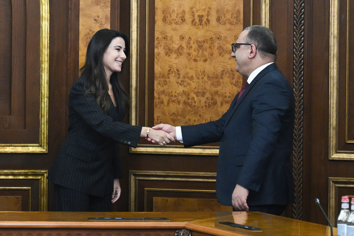 Փոխվարչապետ Խաչատրյանն ընդունել է Վրաստանի էկոնոմիկայի և կայուն զարգացման նախարար Մարիամ Քվրիվիշվիլի