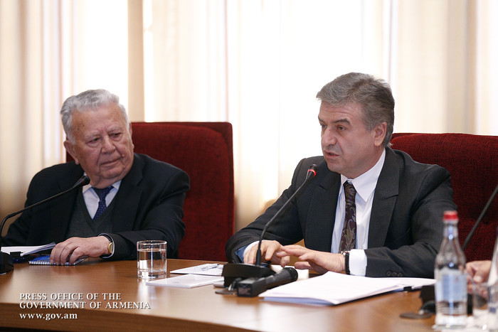 Պետությունն աջակցելու է արդյունք ապահովող գիտական ինստիտուտներին. Կարեն Կարապետյան