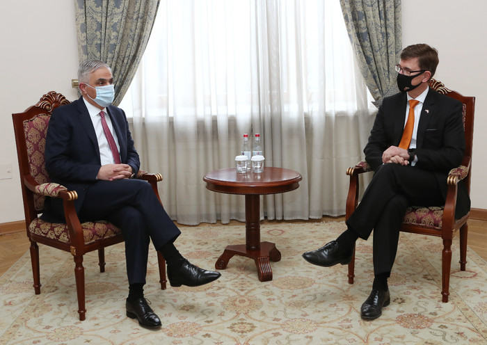 Փոխվարչապետ Մհեր Գրիգորյանն ընդունել է Նիդերլանդների Թագավորության դեսպանին