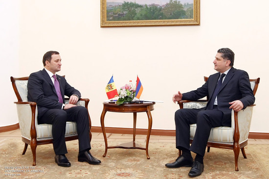 Տիգրան Սարգսյանն ընդունել է Մոլդովայի վարչապետին