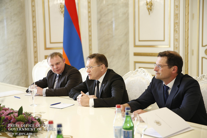 Վարչապետն ընդունել է «Ռոսատոմ» կորպորացիայի գլխավոր տնօրենին