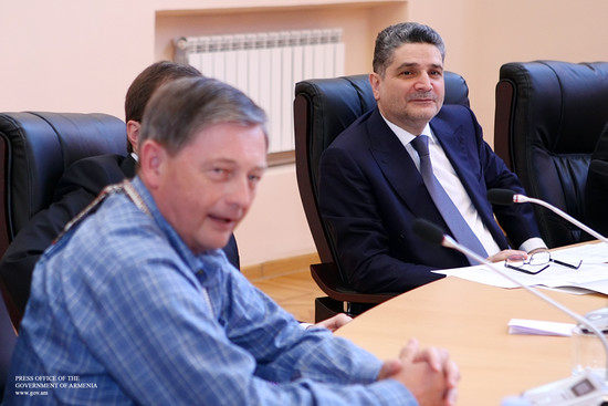 Տիգրան Սարգսյանը հանդիպել է «Էրնսթ ընդ Յանգ» գլոբալ կազմակերպության հայազգի բարձրաստիճան ներկայացուց