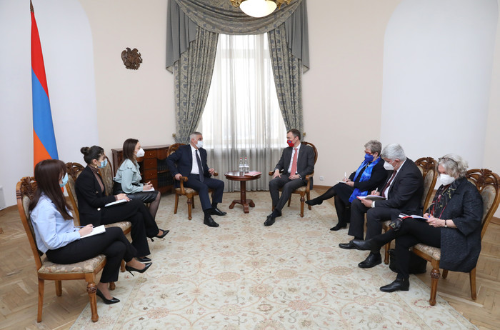 Փոխվարչապետ Մհեր Գրիգորյանն ընդունել է Հարավային Կովկասի և Վրաստանում ճգնաժամի հարցերով ԵՄ հատուկ նե