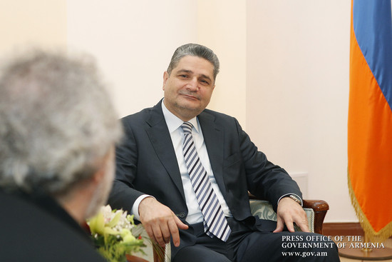 Տիգրան Սարգսյանն ընդունել է Բորիս Էյֆմանին