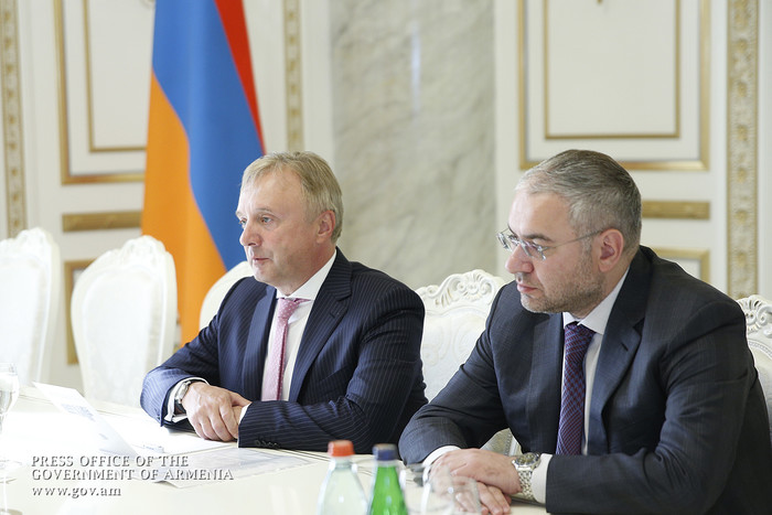 Վարչապետն ընդունել է «Պոլիմետալ» ընկերության ներկայացուցիչներին