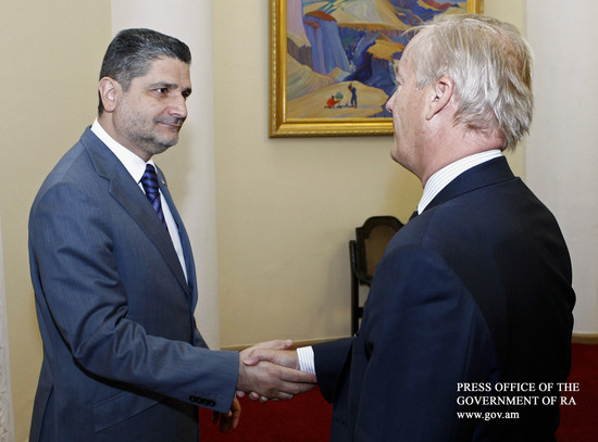 Տիգրան Սարգսյանն ընդունել է Լարս Թանելին