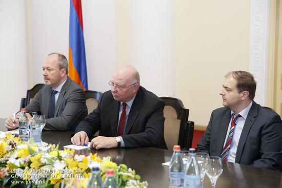 Վարչապետն ընդունել է Հայաստանում կուտակային կենսաթոշակային ֆոնդի կառավարիչ ընկերության ներկայացուցիչ