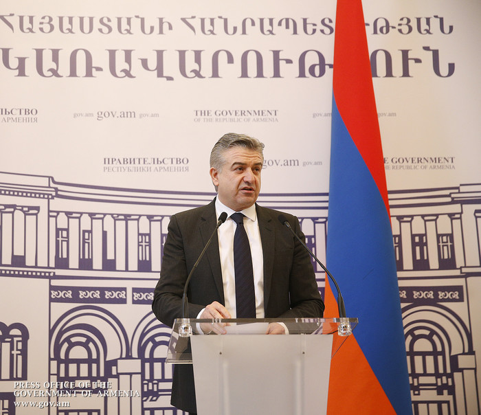 Կարեն Կարապետյանը և Գիորգի Կվիրիկաշվիլին հանդես են եկել հանդիպման արդյունքներն ամփոփող հայտարարությո