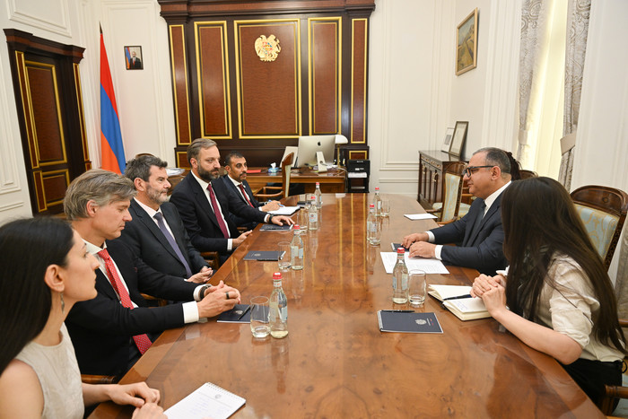 Փոխվարչապետ Տիգրան Խաչատրյանն ընդունել է ՎԶԵԲ պատվիրակությանը