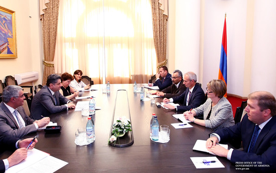 Տիգրան Սարգսյանն ընդունել է Միացյալ Թագավորության ԱԳՆ Եվրոպական հարցերով պետական նախարարին