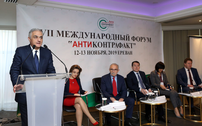 Փոխվարչապետ Մհեր Գրիգորյանը մասնակցել է  «Անտիկոնտրաֆակտ 2019» միջազգային համաժողովի բացմանը