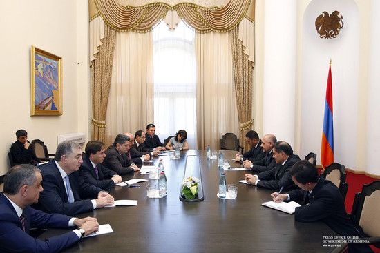 Տիգրան Սարգսյանն ընդունել է Թուրքմենստանի փոխվարչապետի գլխավորած պատվիրակությանը