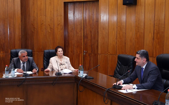 Վարչապետն ընդունել է «Ֆերմերների ազգային միավորման» անդամներին