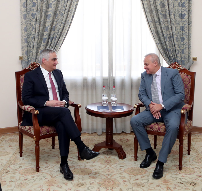 Փոխվարչապետ Մհեր Գրիգորյանն ընդունել է ՌԴ դեսպանին