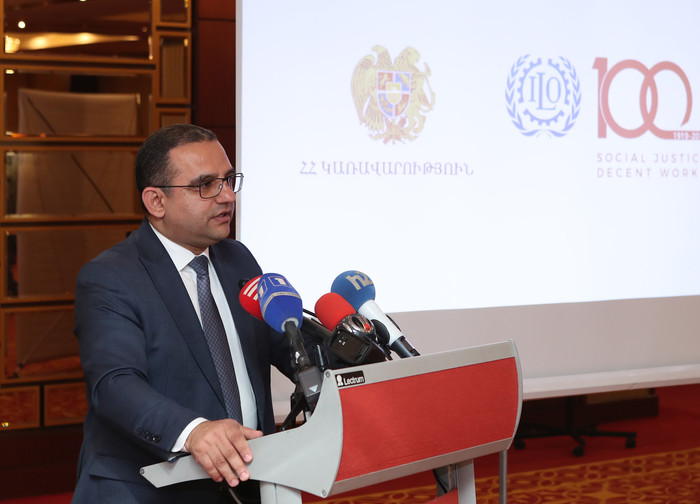 Փոխվարչապետ Տիգրան Ավինյանը ելույթ է ունեցել «Աշխատիր Հայաստան» ծրագրի մեկնարկին և Աշխատանքի միջազգա