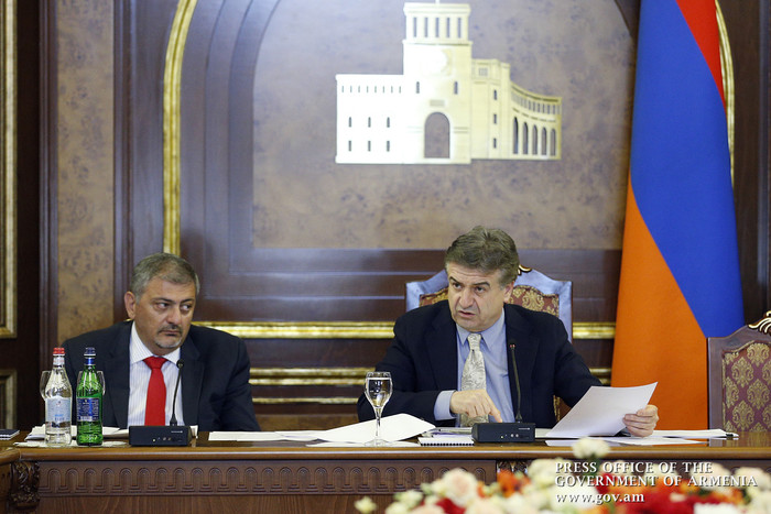 Վարչապետին զեկուցվել է գործարար միջավայրի բարելավման 2017 թ.  միջոցառումների ընթացքի մասին