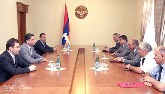 ՀՀ վարչապետ Տիգրան Սարգսյանը հանդիպել է ԼՂՀ նախագահ Բակո Սահակյանին