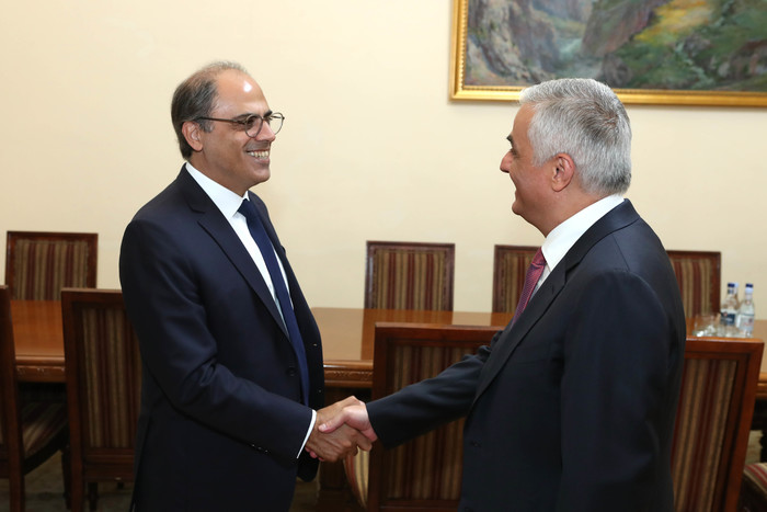 Փոխվարչապետ Մհեր Գրիգորյանն ընդունել է  ԱՄՀ Մերձավոր Արևելքի և Կենտրոնական Ասիայի տարածաշրջանային տն