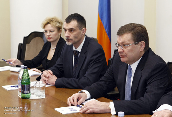 Կառավարության ղեկավարն ընդունել է Ուկրաինայի արտաքին գործերի նախարարին
