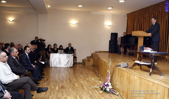 Վարչապետը մասնակցել է «Գլաձոր» կառավարման համալսարանի 20-ամյակին նվիրված միջոցառմանը