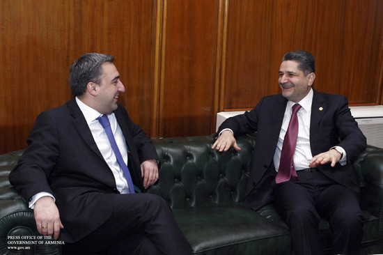 Երևանում տեղի է ունեցել Հայաստանի և Վրաստանի վարչապետների հանդիպումը