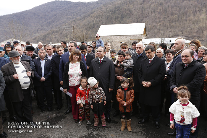 Վարչապետն այցելել է Տավուշի մարզի Թեղուտ համայնք