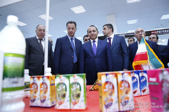 Վարչապետի մասնակցությամբ բացվել է «Արմենիա էքսպո 2014» առևտրաարդյունաբերական ցուցահանդեսը