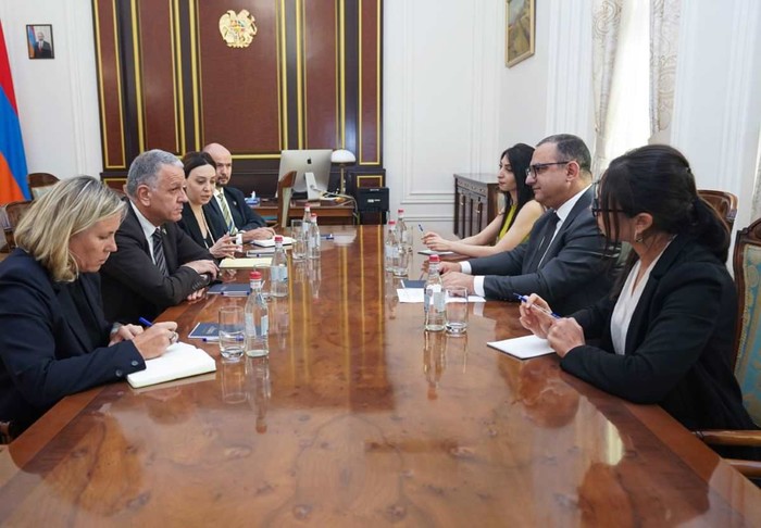 ՀՀ փոխվարչապետ Տիգրան Խաչատրյանն ընդունել է Հայաստանում ԵՄ պատվիրակության նորանշանակ ղեկավարին