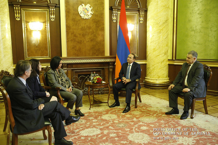 Վարչապետն ընդունել է «Վեոլիա» ընկերության Կենտրոնական և Արևելյան Եվրոպայի տարածաշրջանի փոխնախագահին