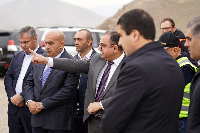 Փոխվարչապետ Տիգրան Խաչատրյանը ծանոթացել է Վեդու ջրամբարի կառուցման աշխատանքների ընթացքին