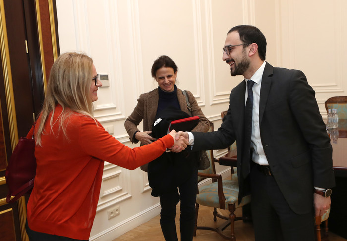 Փոխվարչապետի պաշտոնակատար Տիգրան Ավինյանն ընդունեց Համաշխարհային բանկի Հայաստանի գրասենյակի տնօրենի 