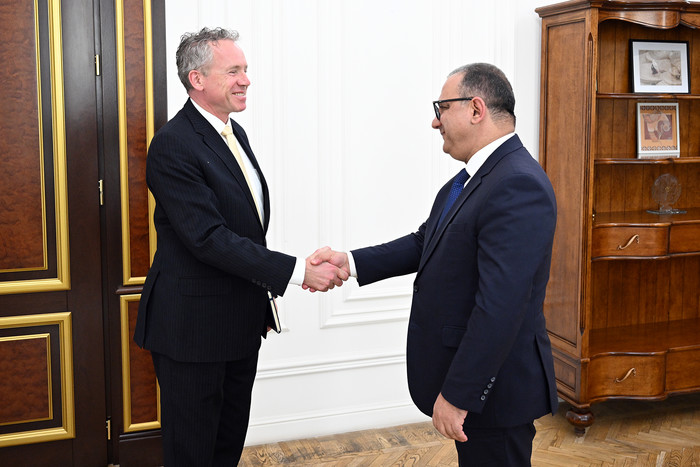 Փոխվարչապետ Տիգրան Խաչատրյանն  ընդունել է ԱՄՀ հայաստանյան առաքելության ղեկավարին
