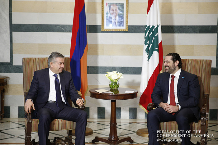 Մեկնարկել է ՀՀ վարչապետի պաշտոնական այցը Լիբանան. Կարեն Կարապետյանը և Սաադ Հարիրին քննարկել են երկկո