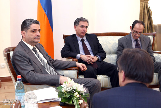 Վարչապետն ընդունել է ՌԴ տնտեսական զարգացման փոխնախարարին
