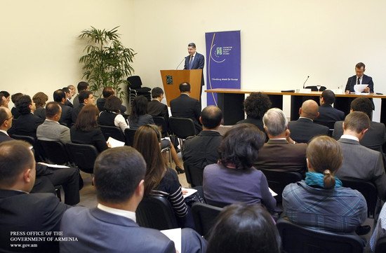Տիգրան Սարգսյան. «Հայաստանը գիտակցաբար ընտրել է զարգացման եվրոպական ուղին»