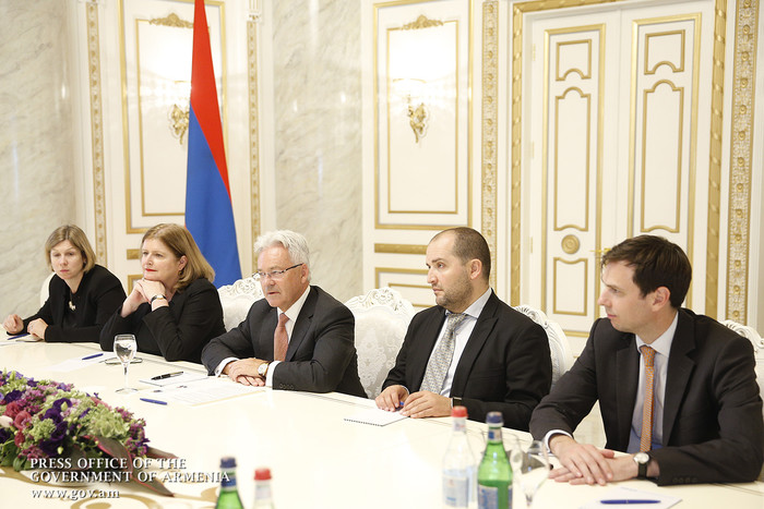 Կարեն Կարապետյանն ընդունել է ՄԹ արտաքին գործերի և համագործակցության նախարարության Եվրոպայի և Ամերիկա