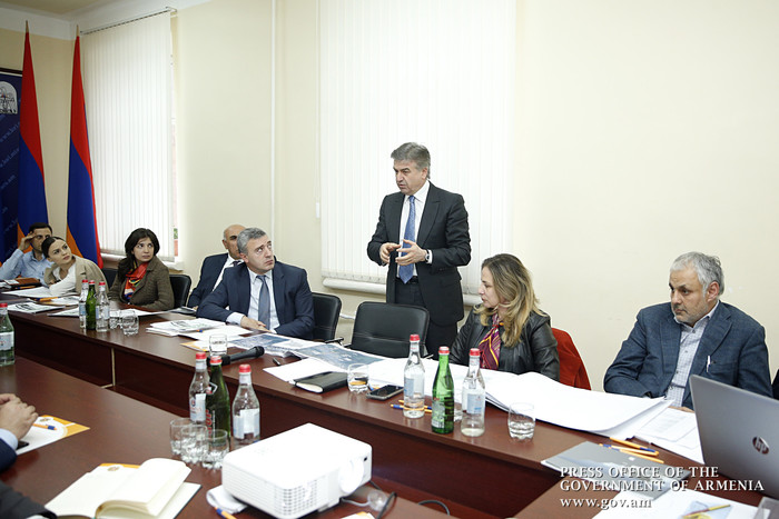 Լոռու մարզպետարանում Կարեն Կարապետյանին է ներկայացվել Վանաձորի զարգացման հայեցակարգը