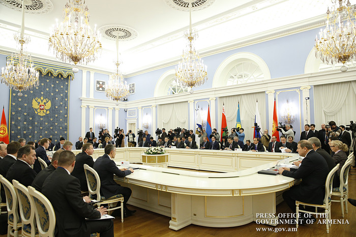 Հովիկ Աբրահամյանը մասնակցել է Եվրասիական միջկառավարական խորհրդի նիստին